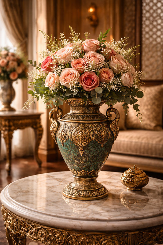 The Art of Decorative Vases: When Flowers Meet Sculpture