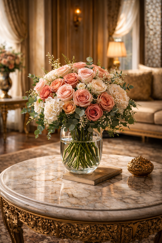 How Luxury Flowers Transform Interior Spaces